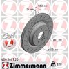Zimmermann Brake Disc - Standard/Coated, 400.3667.20 400.3667.20